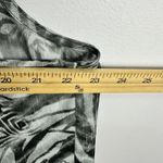 Chico's  Vest 3 Sheer Black White Boho Art To Wear Crochet Back Whimsical Boho Photo 4