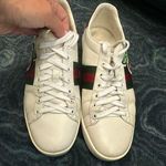 Gucci White Sneakers with Red and Green Stripes size EU 42 (USA 10 Photo 4