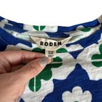 Boden Leah Green and Blue Geometric Pattern Jersey T Photo 3