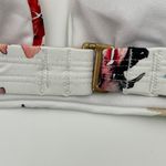 Lucky Brand NEW Cordevalle White Pink Floral Bikini Set 2 Piece Swimsuit Size S Photo 2