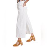 Citizens of Humanity White Nadia Lace-Up High-Rise Wide-Leg Jeans 27 Photo 1