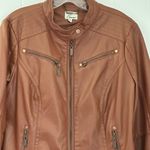 J2 By JouJou Jacket Cognac Color Size Large Brown Photo 1