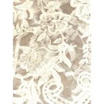 CCC Sheer Ivory Floral Embroidered Long Kimono Cardigan Cover Up Poncho Shawl OS Yellow Size undefined Photo 7