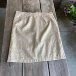 Gymboree Womens Skirt Size 14 Mom Brocade Gold Holiday Shine Metallic NEW Photo 1