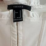 Forever 21 Cream Corset Top Photo 2