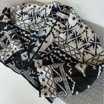 Vintage Flashback Black White Western Cropped Jacket Size Small Photo 0