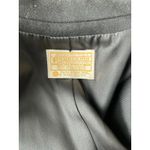 Pendleton Vintage  Wool Blazer Women's sz 12 Black Gold Buttons Preppy Academia Photo 9