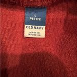 Old Navy  - Cropped Ribbed Tank Top - Maroon/burgandy - Size Large Photo 3