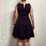 DKNY Eggplant Mini Fit Flare Dress Sz 10 Photo 11