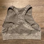 Aerie  Grey Seamless Highneck Sports Bra Size M Photo 1