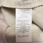 Free People  Sawyer Vegan Suede Mini Dress Size Large Beige Open Back Photo 10