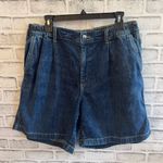 Aerie Women’s  Daydream medium wash very oversized Bermuda jean shorts Large Photo 0