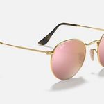 Ray-Ban Pink Mirrored Sunglasses Photo 2