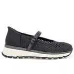 Kenneth Cole Reaction Kuerq EZ Mary Jane Sneakers in Black Knit, Size 5 Photo 4