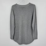 Hilary Radley  sweater women's M pullover V neck rib knit long sleeve tunic NEW Photo 3