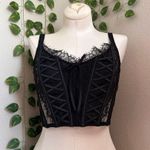 Victoria's Secret Victoria secret black lace corset women’s size small/ medium Photo 0