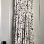 Alfani Printed Black & White Tank Top Midi Waves Dress Photo 2