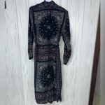 Zimmermann  Matchmaker Utility Silk Dress in Black Bandana AU 1 Photo 4