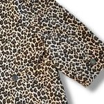 Maggie Barnes  Leopard Print Blazer Womens Plus Size 1X (18-20) Jacket Button Up Photo 3