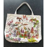 Vintage Wild Cotton Medium Hummingbird Graphic tote bag Red Photo 3