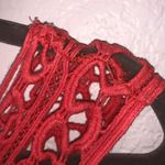 Dress Barn Ruched Embroidered Neck Coral Dress 2X Photo 3