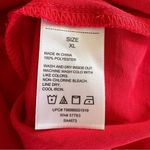 Rafaella NEW Red Collared V-Neck Long Sleeve Popover Blouse Size XL Photo 8