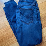 Hudson Jeans  Nico Mid Rise Crop Skinny Size 26 Raw Hem Ankle Jean Cropped Jean‎ Photo 0