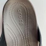 Crocs  Twist Meleen Strappy Sandals Shoes Women's Waterproof black gray Size 10 Photo 3