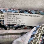 ZARA  Multicolored Printed Lightweight‎ High Rise Straight Leg Pant Photo 9