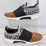 Sketchers X Mark Nason Animal Print Slip On Modern Jogger Shoes Memory Foam Sz 8 Black Photo 3