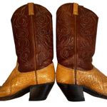 Dan Post Vintage 1980's Exotic Snakeskin Cowboy Boots, Sz 6.5 A Photo 10