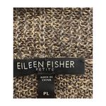 Eileen Fisher  Petite 100% Linen Long Line Open Front Cardigan PL Quiet Luxury Photo 4