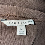 Zac and Rachel  Chocolate Brown V-Neck Blouse Photo 8