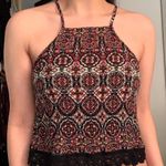 PacSun Twist Back Lace Knit Crop Top Photo 4