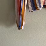 SO  Colorful Striped Print Long Sleeve Smocked Bottom  Top Blouse Junior’s XXL Photo 3