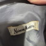 Neiman Marcus Tote Bag Dark Gray Faux Pebbled Vegan Leather Shoulder Purse Large Photo 5