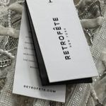 Retrofete Fae Corset Midi Dress White Bridal Size Medium NWT Photo 8