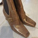 Sam Edelman Suzette Buckle Western Deep
Gold Leather Boots Photo 5