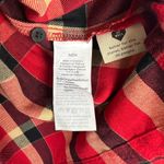 Madewell  Flannel Westlake Shirt in Newfield Plaid Red Size Small S EUC I2375 Photo 6