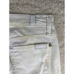 7 For All Mankind Womens Jeans Size 27 White Multicolored Tie Dye Skinny Leg Photo 7