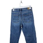 American Eagle Low Rise Baggy Straight Jeans Comfort Waistband Denim Blue Photo 5
