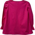Tuckernuck Pomander Place Easton Swing Blouse Fuchsia Pink Top Size Medium Photo 1