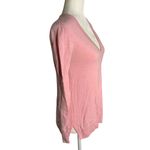 J.Crew  Mercantile Pullover Sweater XS Pink Long Sleeve Knit V Neck Photo 4
