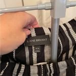 Lane Bryant NWT‎  Black White Stripes Off-The-Shoulders Blouse 14/16 #49 Photo 1