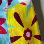 Moschino Jeans Jacket 10 Womens Blazer Colorful Retro Floral Designer Logo Italy Photo 9