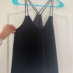 Snap Black Velvet Tank Top Size M Photo 1