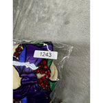 Vtg Diani Holiday Sweater Bow & Holly Womens M Christmas Lambswool Angora Purple Size M Photo 6