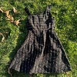 Urban Outfitters , Ecote, Cut Out Black and Tan Fit and Flare Dress Photo 6