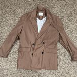 Berksha Bershka Tan blazer Photo 1