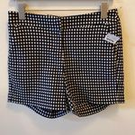 British Khaki  black & white polka dot shorts size 4 Photo 0